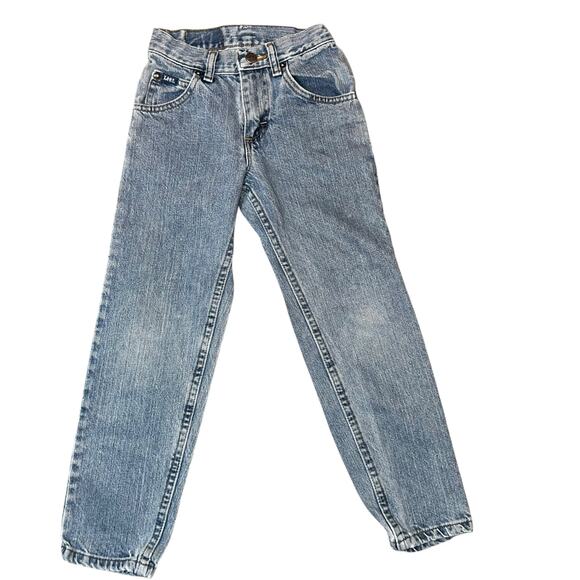 Vintage LEE denim blue jeans youth size size 8S - Picture 2 of 6